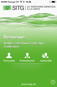 Mobile SITG (Android & iOS) - Territorial Information System of Geneva