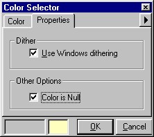 [O-Image] Color is Null menu selection