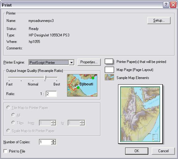 [O-Image] ArcMap Print - PostScript printer engine