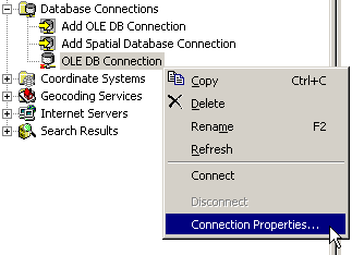 [O-Image] Changing OLE DB connection properties