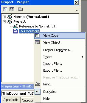 [O-Image] Visual Basic Project  Explorer