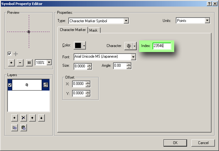 [O-Image] Japanese character in the Symbol Property Editor dialog
