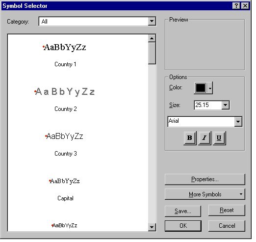 [O-Image] Symbol Selector