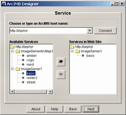 [O-Image] Select a service