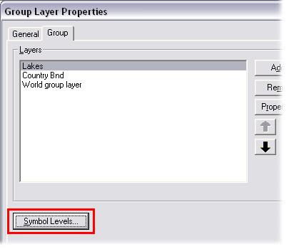 [O-Image] Open the Symbol Level properties of a group layer