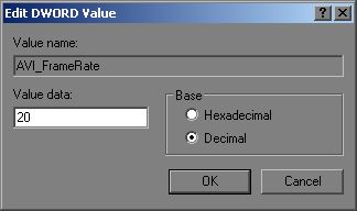 [O - image] Aviframerate change to decimal