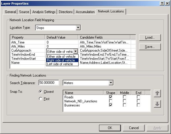 [O-Image] Network Analyst curb approach on Layer Properties dialog box