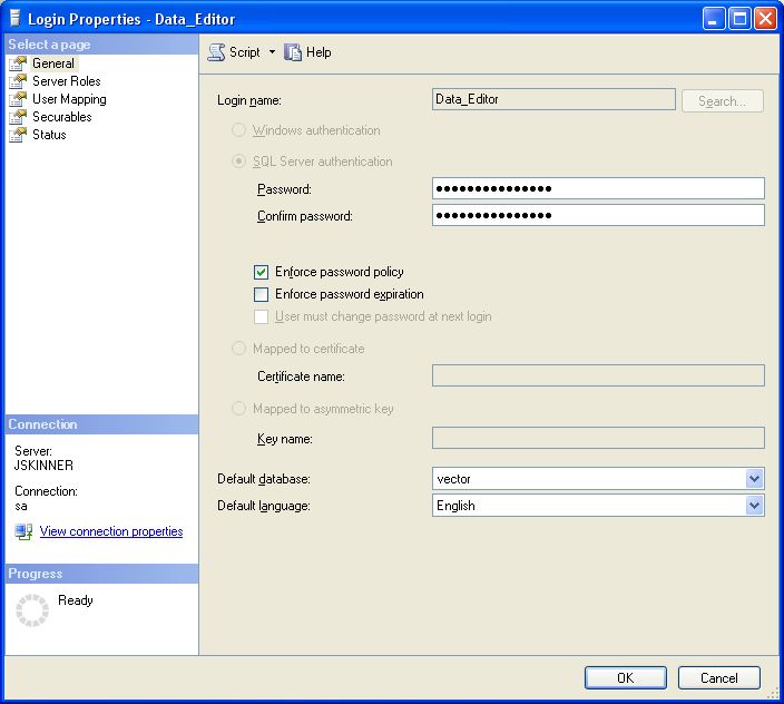 How To: Create A Sql Server Authenticated User In Microsoft Sql Server  Management Studio