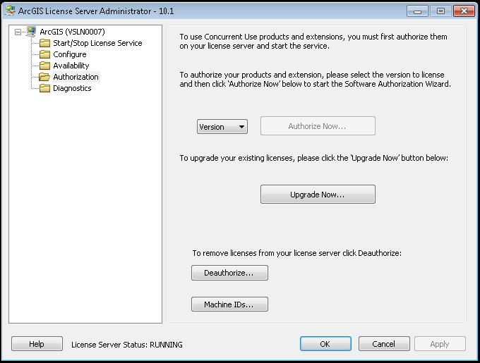 [O-Image] ArcGIS License Server Administrator