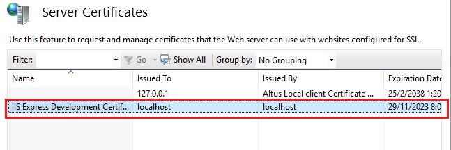 The image of selected certificate.