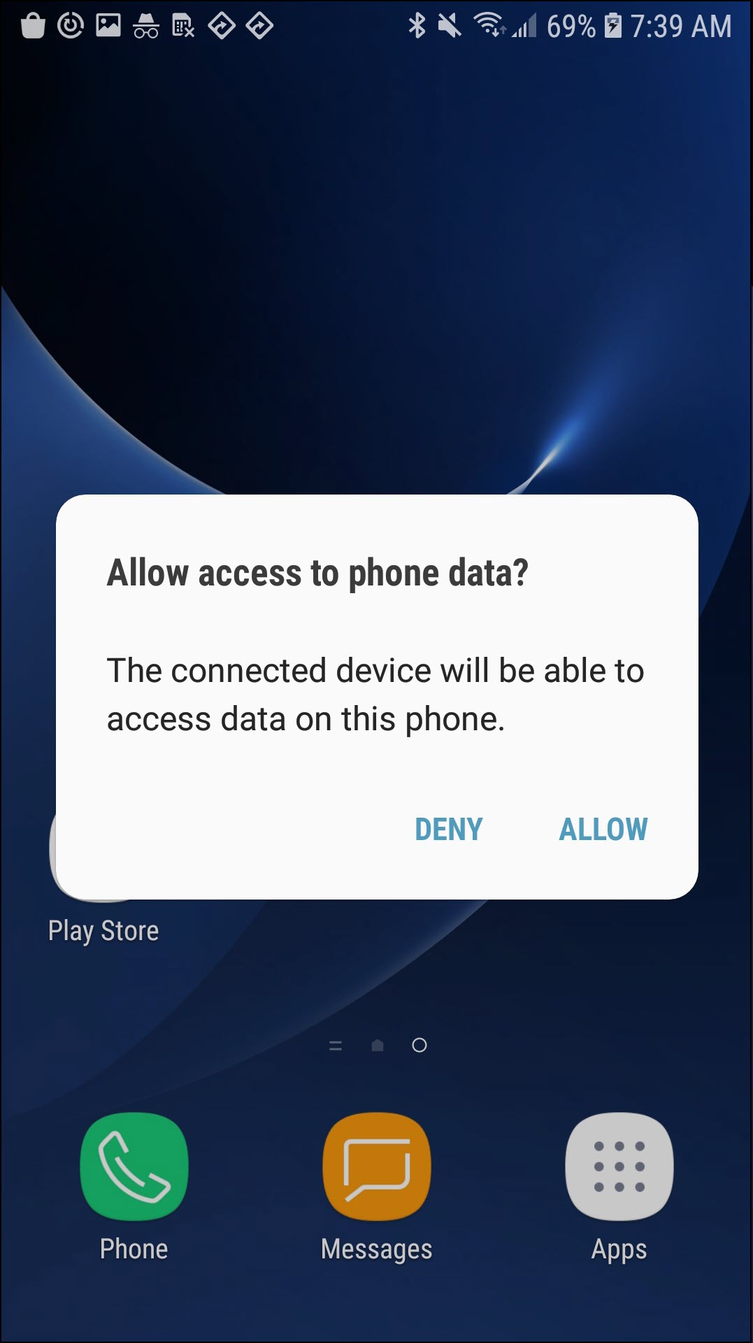 Connecting the Android device to a computer