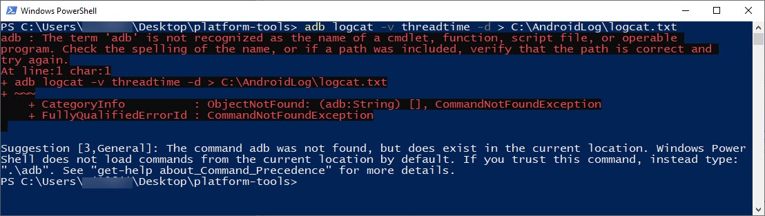 Powershell command revised