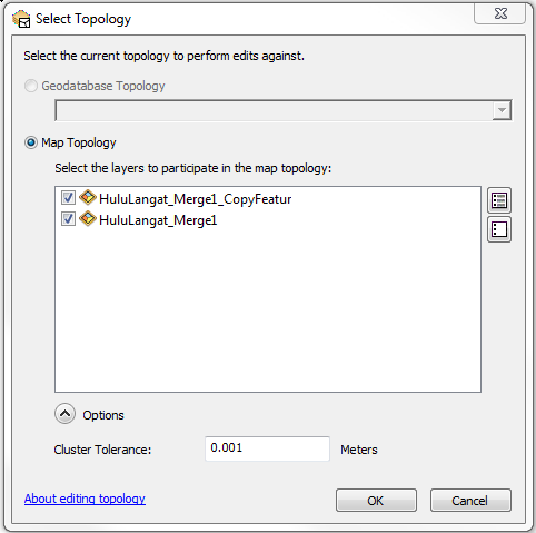 This is the Select Topology dialog box.