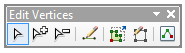 This is the Edit Vertices toolbar.