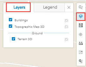 An image of clicking the Layers tab.