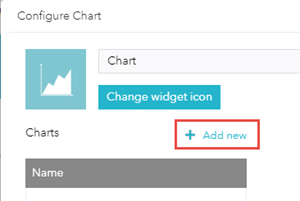 Add a new layer to the chart widget
