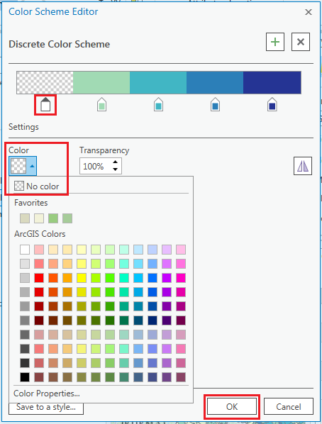This is the Color Scheme Editor dialog box.