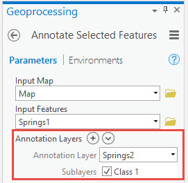 Annotation layer