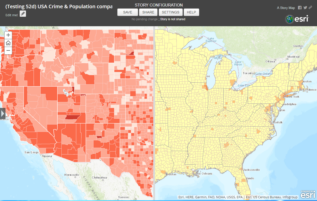 This is the U.S. Crime and Population analysis.