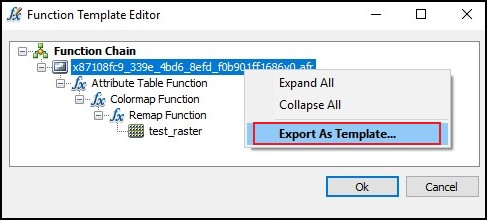 Export as template