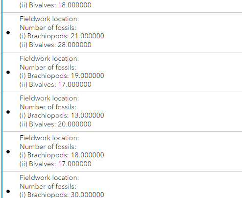 The List element Advanced formatting configuration