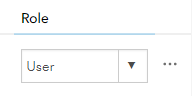 The Role drop-down in the Members tab