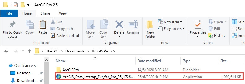 Image showing the extension installation file.