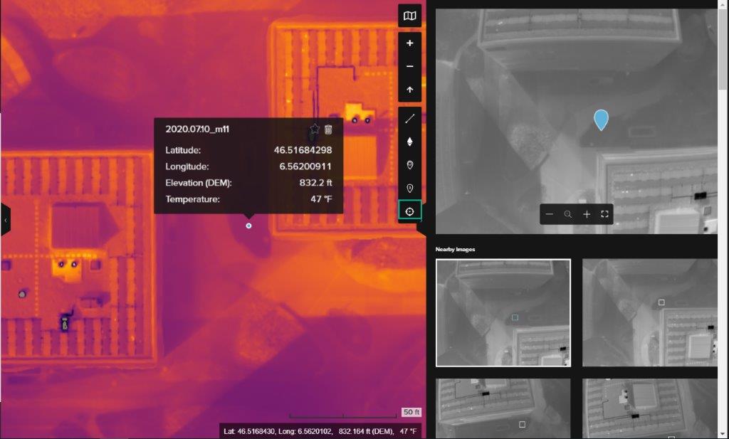 The Inspect Photo tool in Site Scan Manager