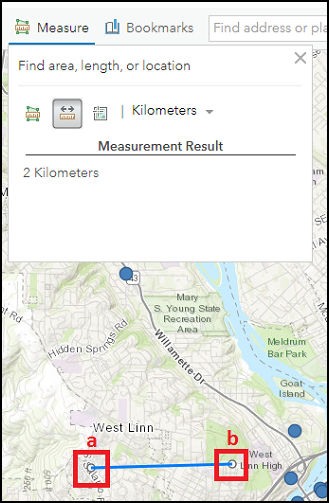 How To Create a Temporary Circle in ArcGIS Online Map Viewer