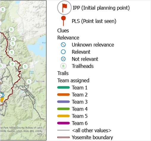 Image of the patches and labels are no longer overlapping in the ArcGIS Pro legend