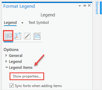 Image of the Element pane context menu