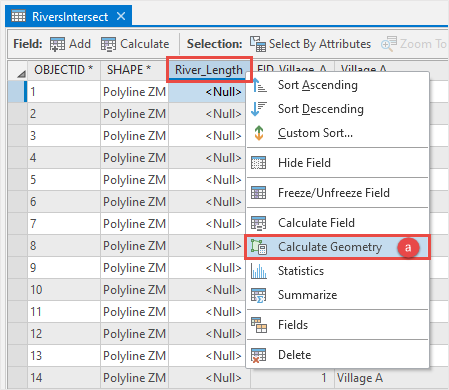 Methods for calculating total bankline change (E) in Arc GIS