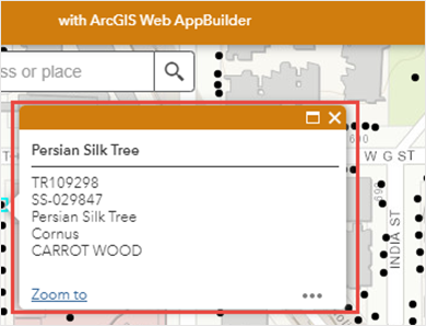 In ArcGIS Web AppBuilder, the web app pop-up displayed the same fields as configured in ArcGIS Online Map Viewer Classic.
