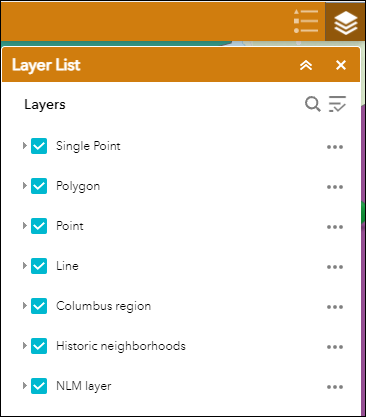 ArcGIS Web AppBuilder does not support group layers.