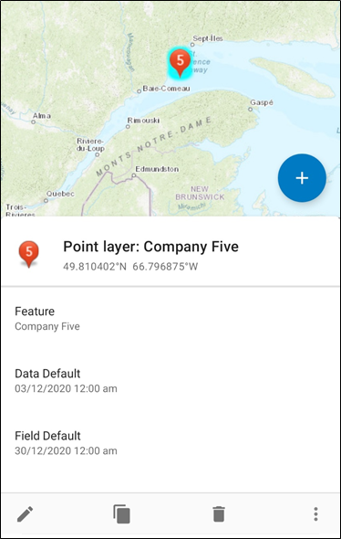 The ArcGIS Field Maps pop-up showing attachments not displayed.