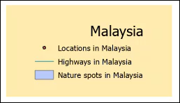 The legend title is now aligned to the right, while the labels' alignment remains in the center.