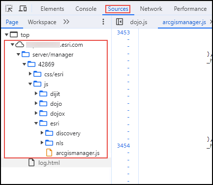 Problem: The Source Selection In The ArcGIS Server Manager View Logs Is ...