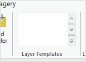 The Layer Templates group on the ArcGIS Pro ribbon.