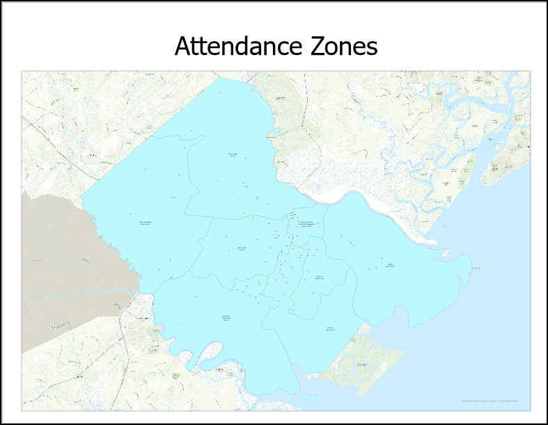 The desired layout in ArcGIS Pro.