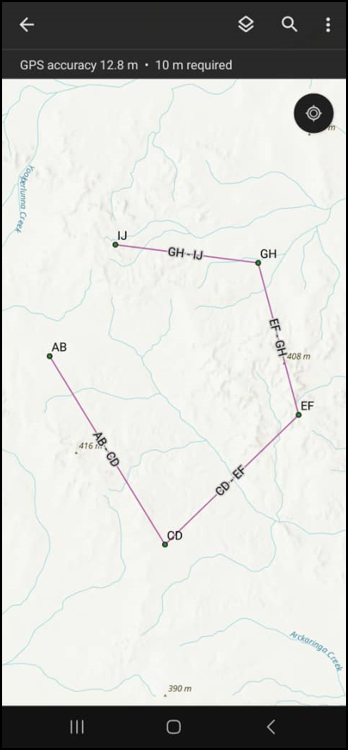 Labels for point available in ArcGIS Field Maps