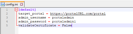 Enter the correct validateCertificate value