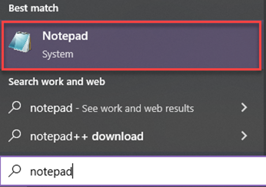 The search box on the Windows taskbar